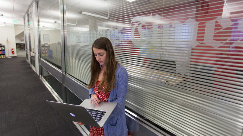 Colleen Shalby, a Times staffer, mistakenly registered with the American Independent party. (Steve Saldivar / Los Angeles Times) Colleen Shalby, a Times staffer, mistakenly registered with the American Independent party. (Steve Saldivar / Los Angeles Times)